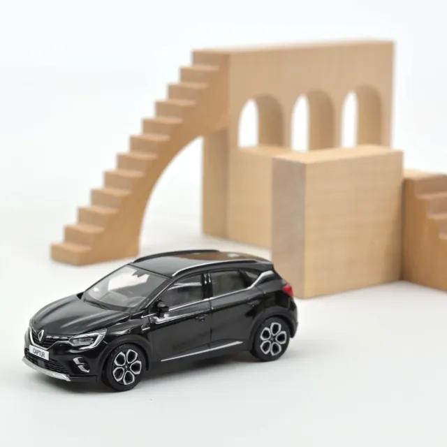 Norev Renault Captur 2022 Noir Diamant miniature 1/43 noire