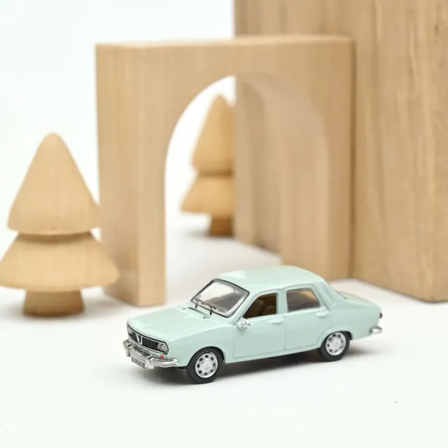 Norev Renault 12 TL 1974 miniature 1/87 bleue