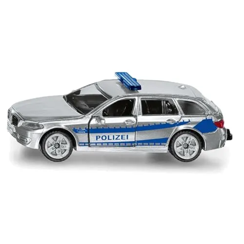 SIKU Super 1401 voiture miniature police argentée