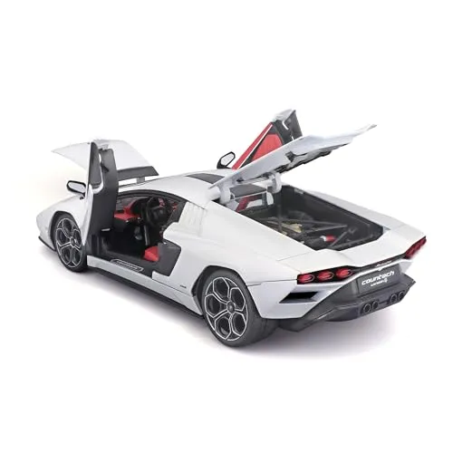 Maisto Countach LPI 800-4 voiture miniature 1:18 blanche métal