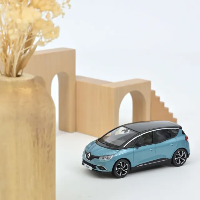 Norev Renault Scénic 2016 miniature 1/43 bleu céleste