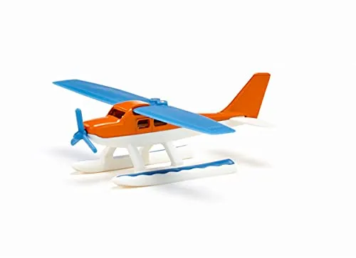 SIKU Super 1099 hydravion avion miniature bleu orange ailes pliables