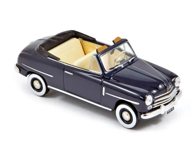 Norev Fiat 1400 Cabriolet 1950 miniature 1/43 bleu
