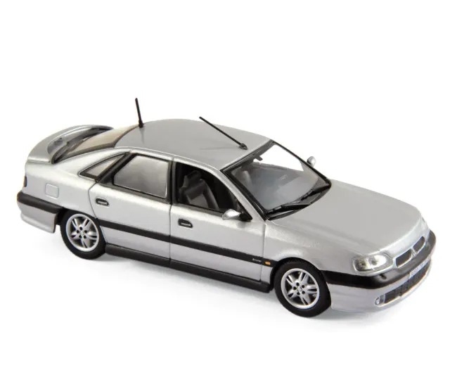 Norev Renault Safrane Biturbo Baccara 1993 miniature 1/43 argent