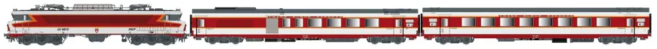 MINIS CC6500 coffret train Capitole SNCF Ep.IV 3 pcs