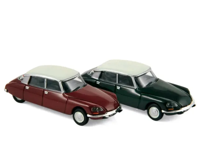 Norev Citroën DSuper 1972 miniature 1/87 bicolore