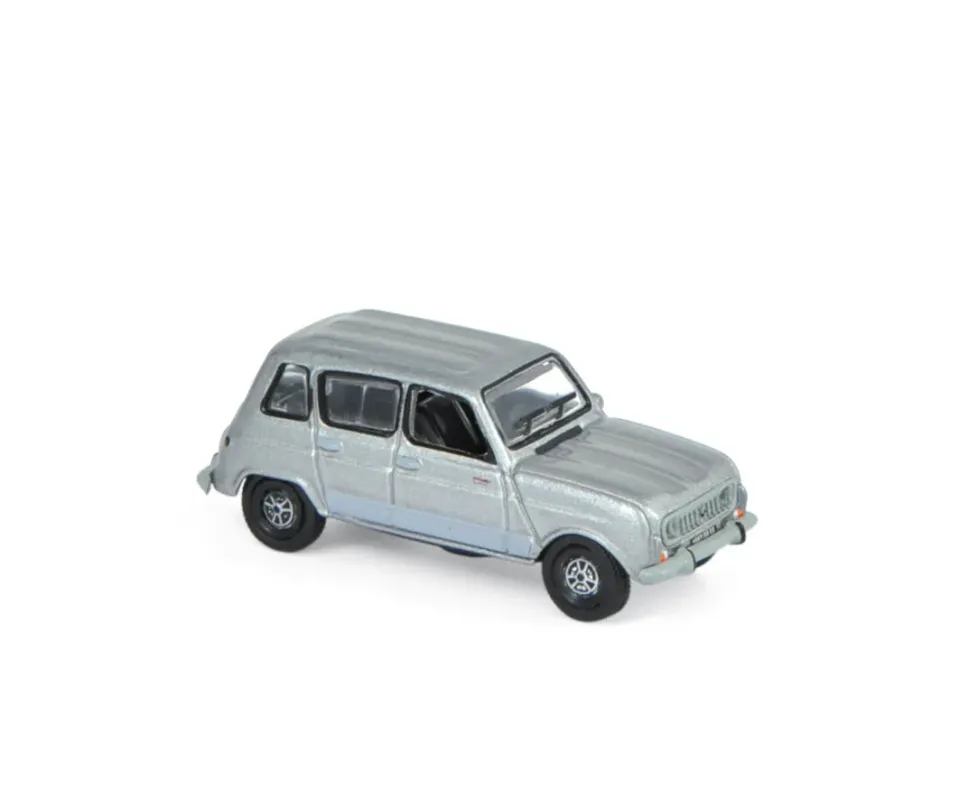 Norev Renault 4 GTL 1987 voiture miniature 1/87 gris