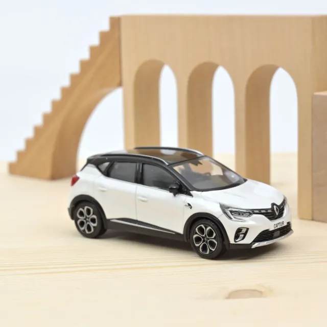 Norev Renault Captur 2020 miniature 1/43 blanc nacré noir