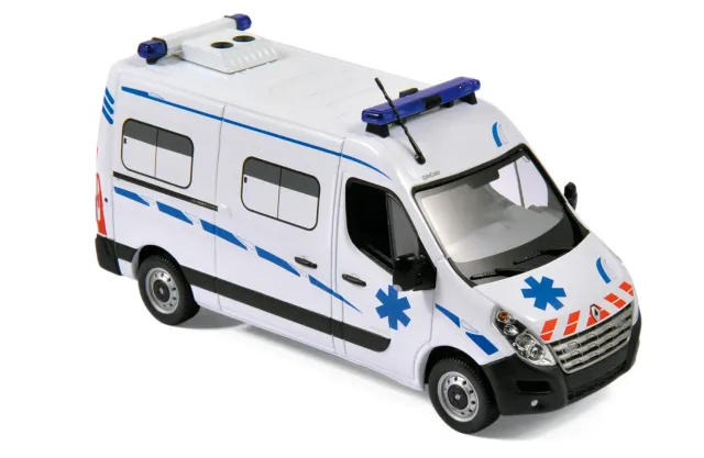Norev Renault Master 2011 Ambulance miniature 1/43