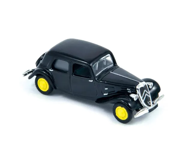 Norev Citroën Traction 11 1939 Noir miniature 1/87 métal