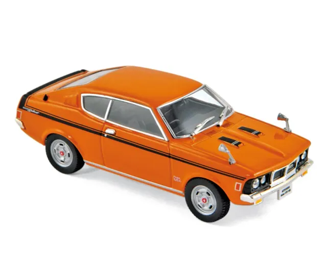 Norev Mitsubishi Galant GTO 1970 voiture miniature 1/43 orange