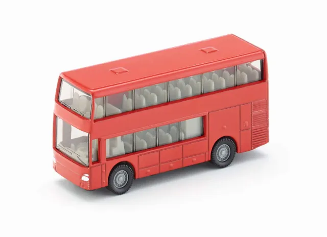 Siku Super 1321 bus à impériale jouet rouge métal