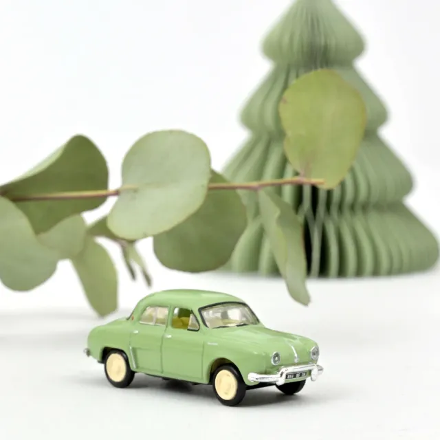 Norev Renault Dauphine 1956 miniature 1/87 vert