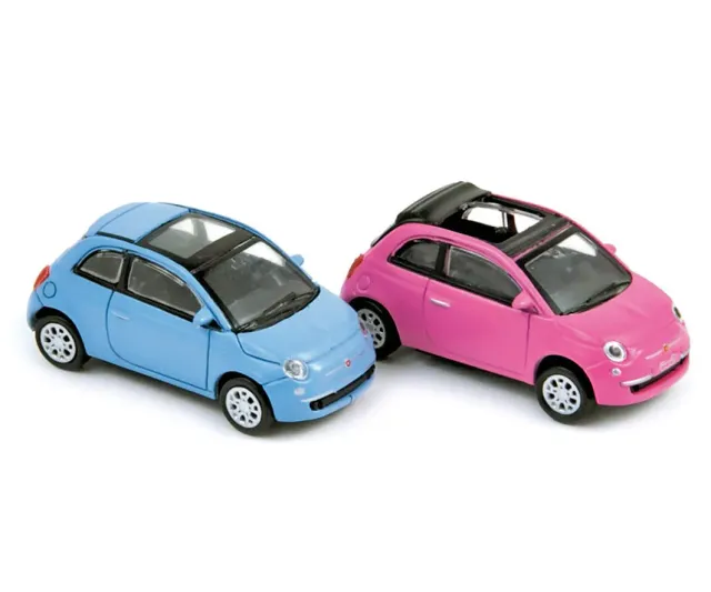 Norev Fiat 500 Twinair coffret 4 miniatures 1/87 2010