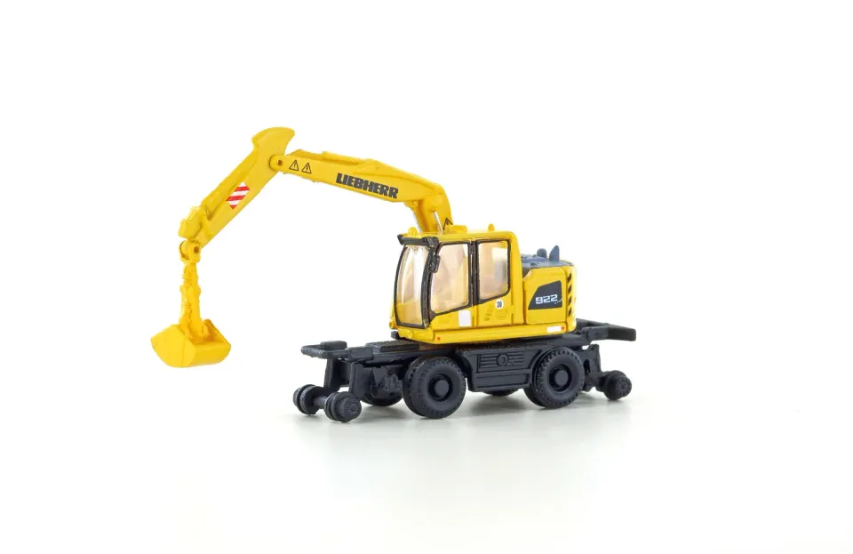 MINIS Liebherr A922 Rail pelleteuse miniature avec grappin