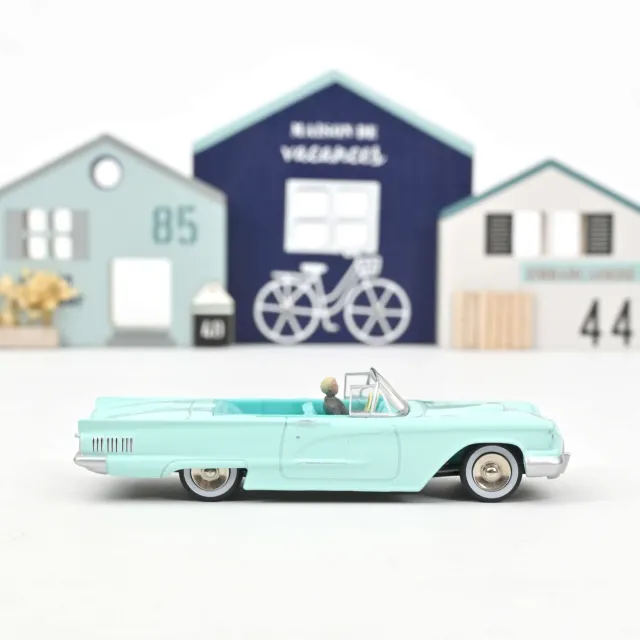 Norev Ford Thunderbird 1960 voiture miniature 1/43 aquamarine