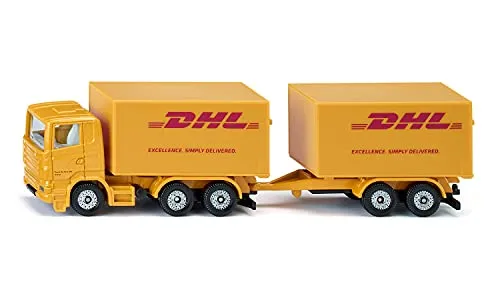 SIKU Super 1694 camion DHL remorque jaune métal