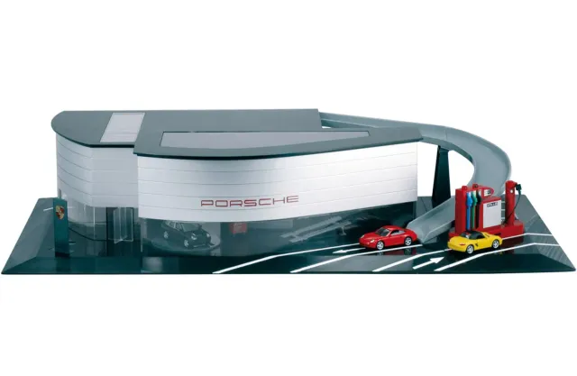 Norev Centre Porsche accessoire diorama miniature