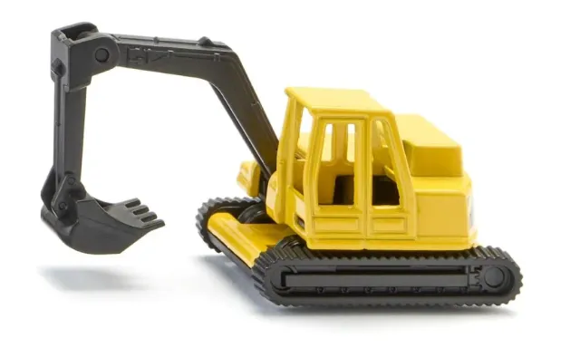 Siku 0801 excavateur jouet métal 6,8 cm jaune