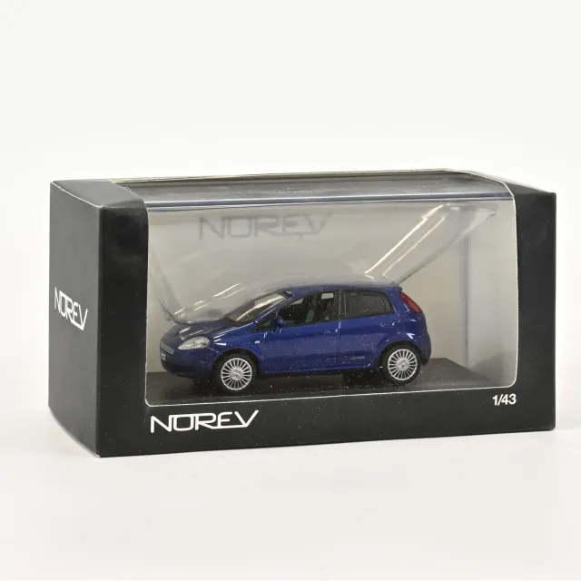 Norev Fiat Grande Punto 2005 voiture miniature 1/43 bleu citadine