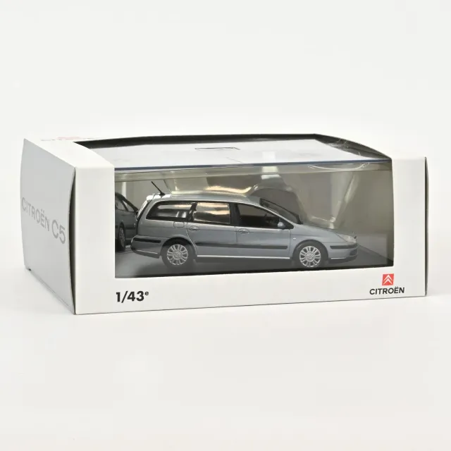 Norev Citroën C5 Break 2003 miniature 1/43 gris islande