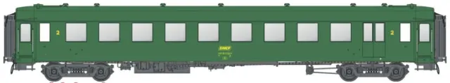 MINIS OCEM B10 voiture SNCF 2e classe Ep IVa