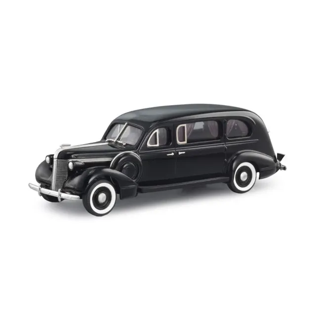 Brooklin CSV 1937 Superior-Pontiac Lawndale Funeral Coach miniature 1:43 noir