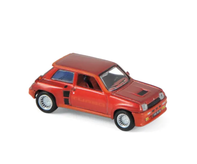Norev Renault 5 Turbo 1980 voiture miniature 1/87 rouge métallique