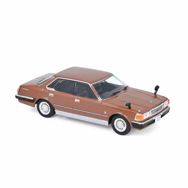 Norev Nissan Cedric 430 1979 miniature 1/43 marron berline
