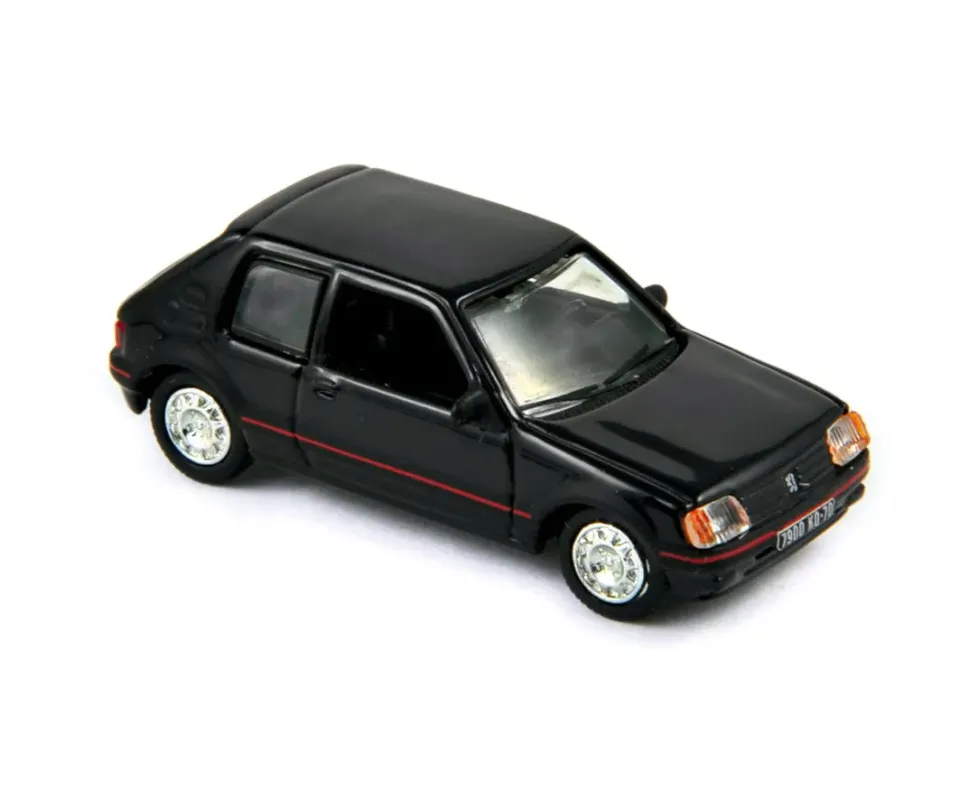 Norev Peugeot 205 GTi 1984 miniature 1/87 noir