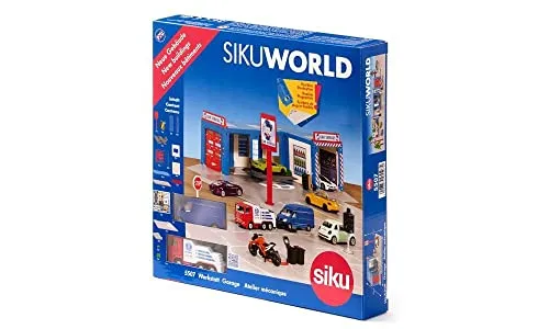 SIKU World 5507 atelier mécanique miniature multicolore