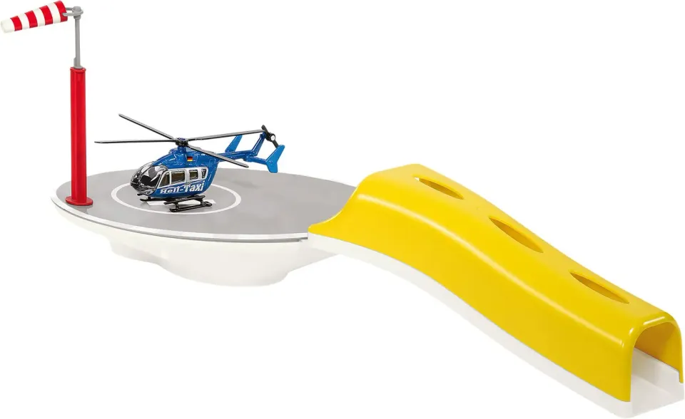 Siku World 5506 héliport miniature Heli Taxi