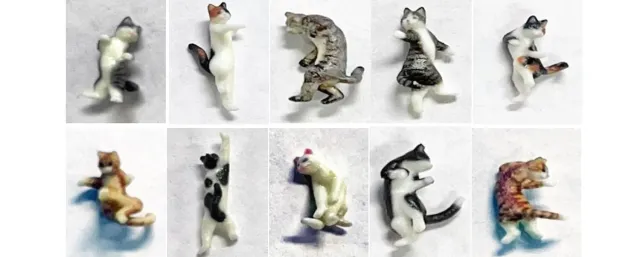 MINIS chat ninja figurines 1/87 peinture échelle HO