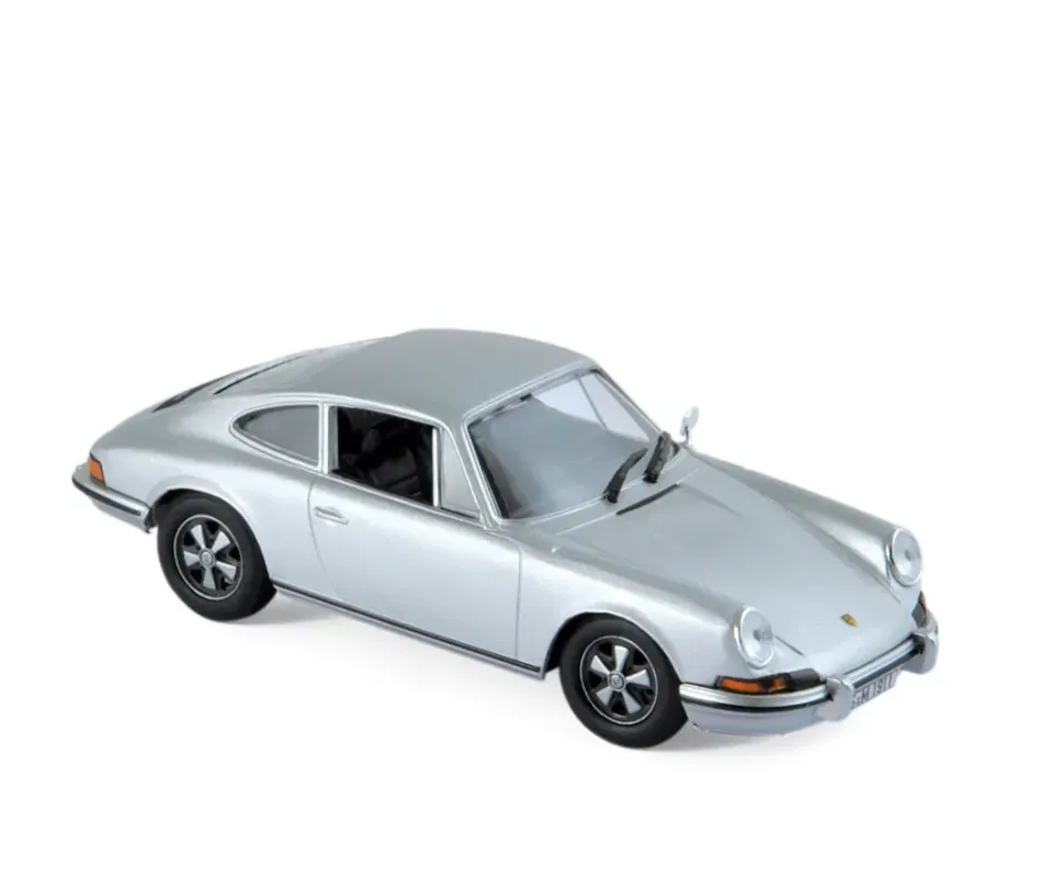 Norev Porsche 911 S 2.4 1973 miniature 1/43 argent classique