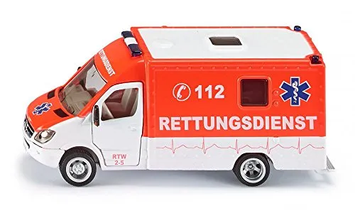 Siku Super 2549 Cayenne remorque aéroglisseur miniature 1/55 rouge