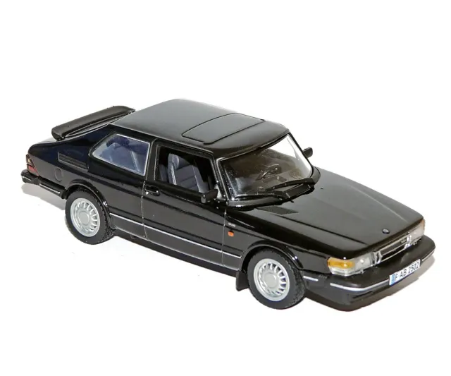 Norev Saab 900 Coupé Turbo 16 1987 miniature 1/43 noir